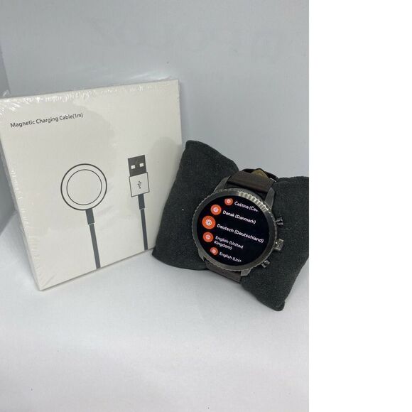 Fossil Gen 3 Authentic Genuine Smart Watch Custom Band FTW4001 BA079 - Picture 1 of 10